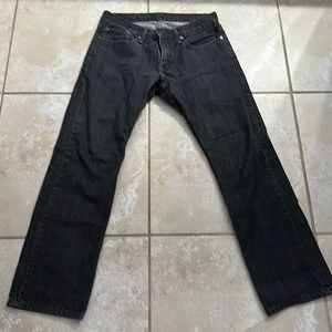 Jeans black Levi’s 514 used 32/30